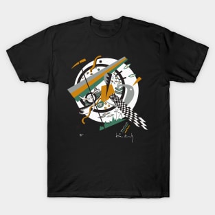 Small Worlds IV - Abstract - On Dark T-Shirt